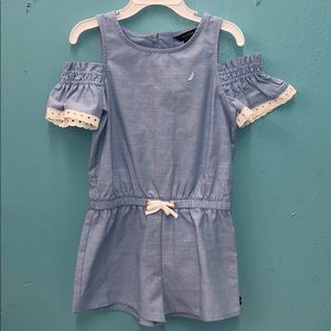 NWT Nautica Brand Girls size 4T Romper